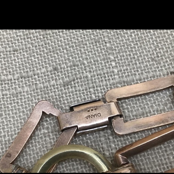 RARE - VTG Signed Krementz Gold Filled Overlay Link Bracelet - Picture 5 of 6